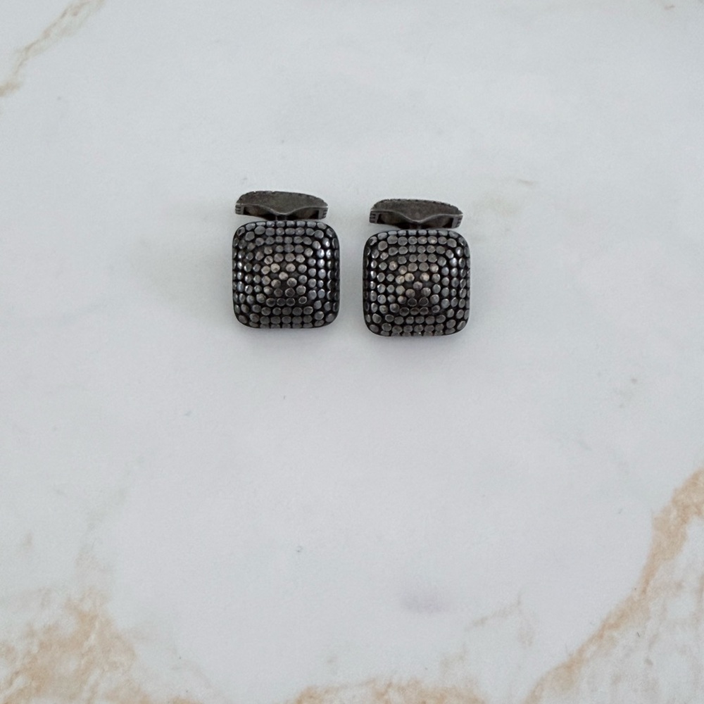 JOHN HARDY 925 Silver Cufflinks
